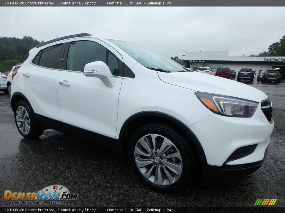 2019 Buick Encore Preferred Summit White / Ebony Photo #3