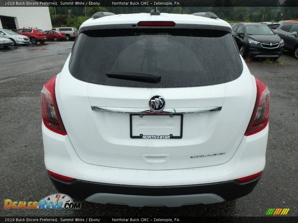 2019 Buick Encore Preferred Summit White / Ebony Photo #6