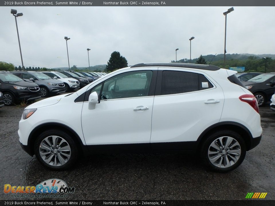 2019 Buick Encore Preferred Summit White / Ebony Photo #9