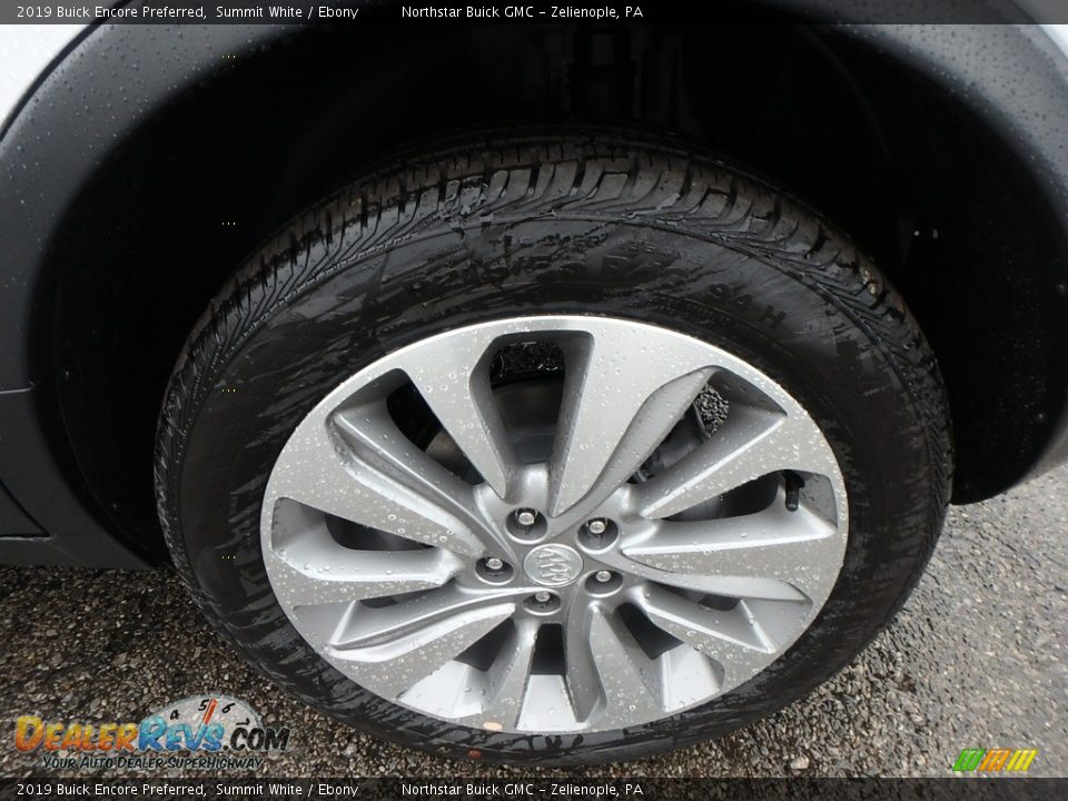 2019 Buick Encore Preferred Summit White / Ebony Photo #10