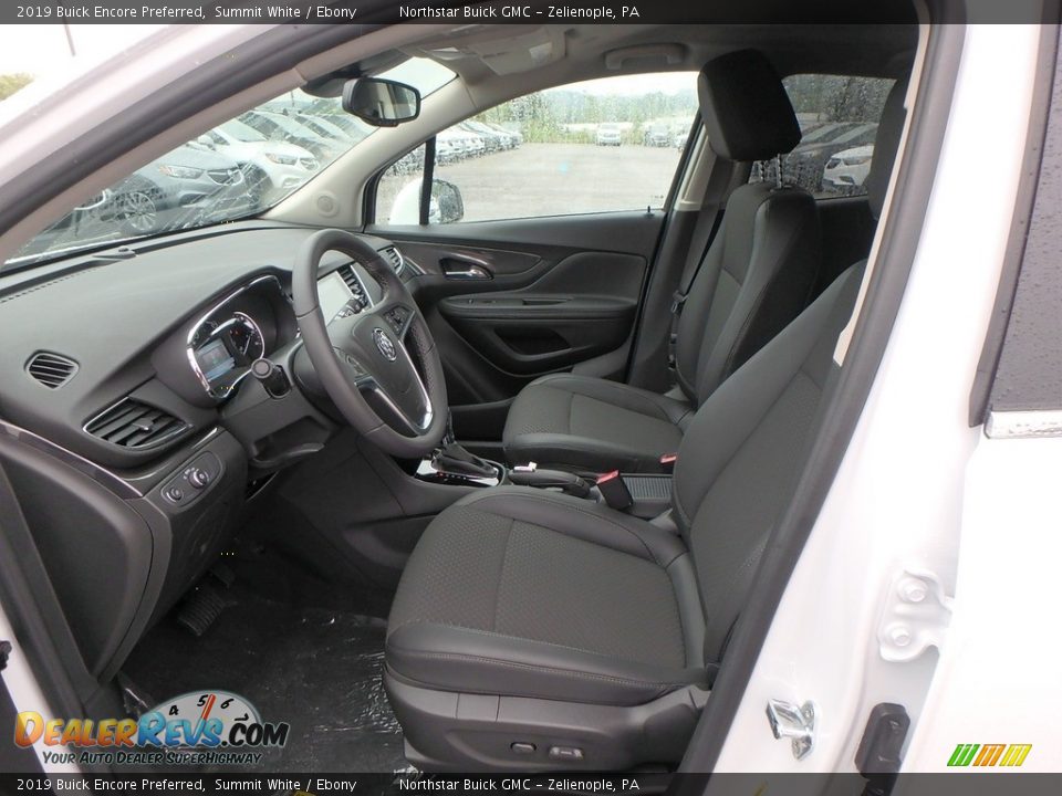 2019 Buick Encore Preferred Summit White / Ebony Photo #13