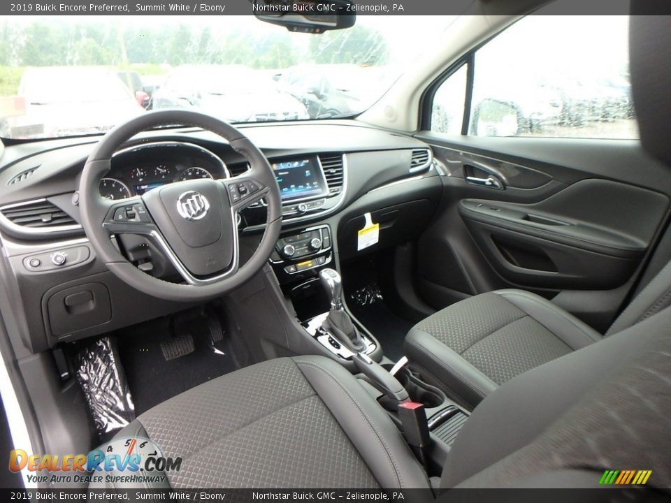 2019 Buick Encore Preferred Summit White / Ebony Photo #15