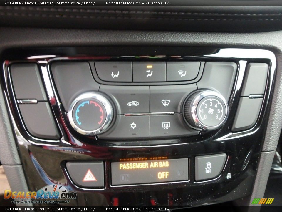2019 Buick Encore Preferred Summit White / Ebony Photo #19