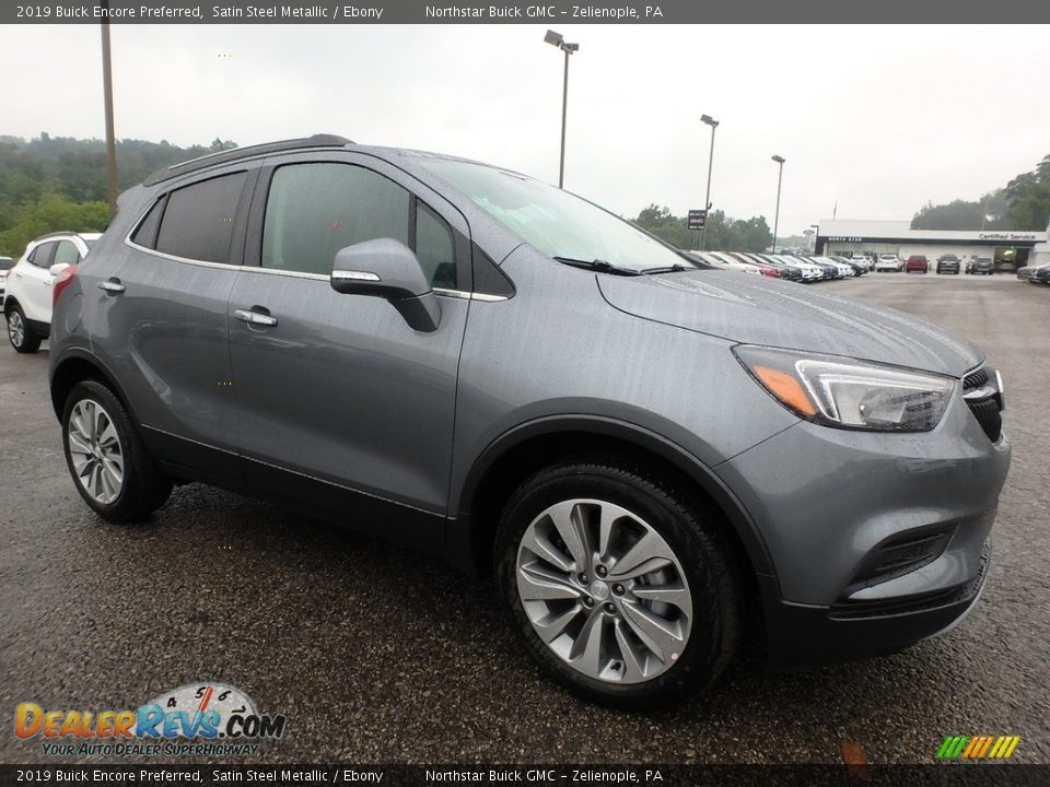 2019 Buick Encore Preferred Satin Steel Metallic / Ebony Photo #3