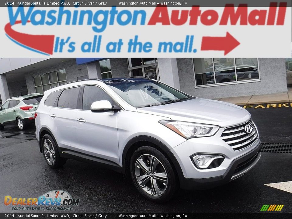 2014 Hyundai Santa Fe Limited AWD Circuit Silver / Gray Photo #1