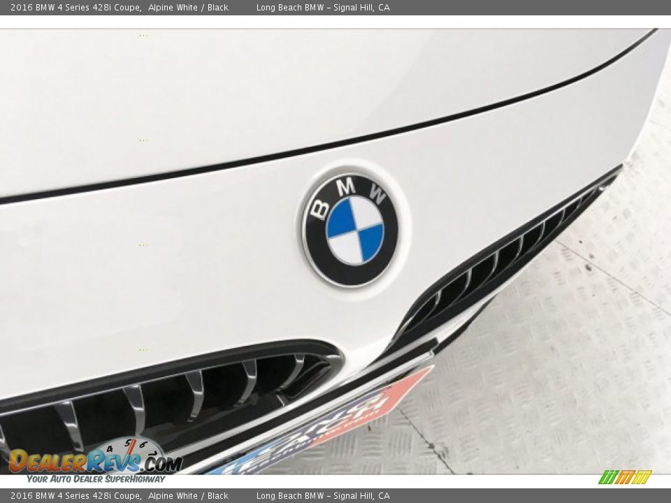 2016 BMW 4 Series 428i Coupe Alpine White / Black Photo #29