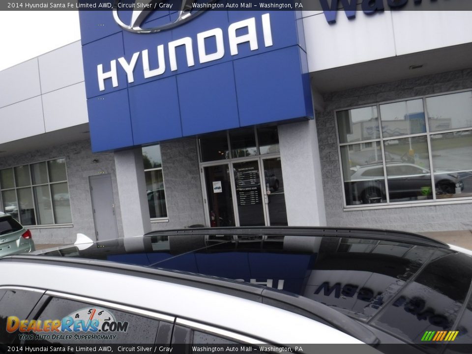 2014 Hyundai Santa Fe Limited AWD Circuit Silver / Gray Photo #4
