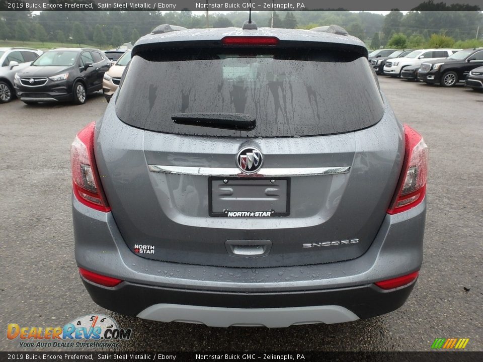 2019 Buick Encore Preferred Satin Steel Metallic / Ebony Photo #6