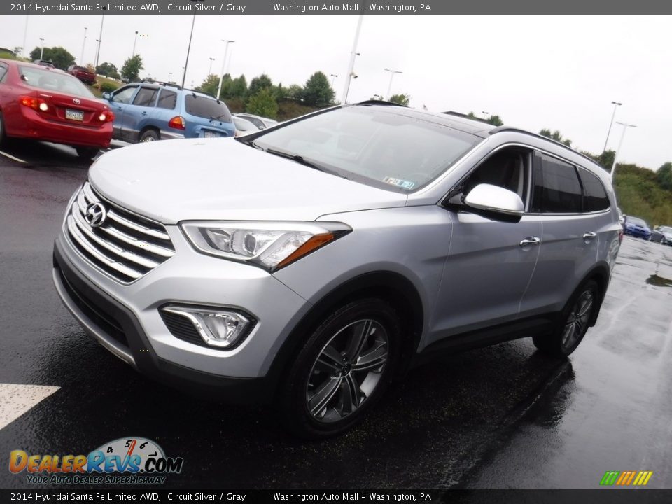 2014 Hyundai Santa Fe Limited AWD Circuit Silver / Gray Photo #6