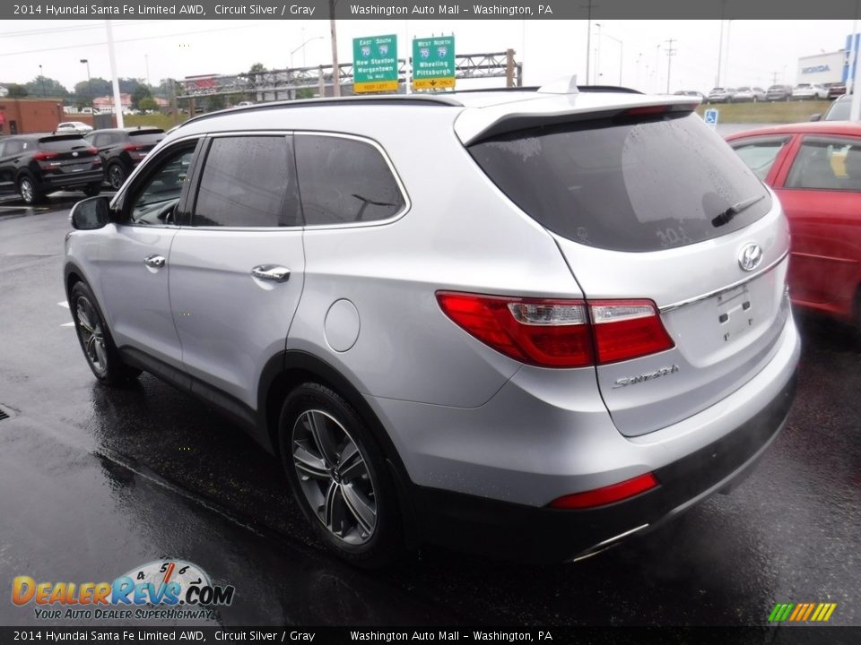2014 Hyundai Santa Fe Limited AWD Circuit Silver / Gray Photo #8