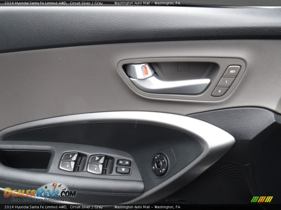 2014 Hyundai Santa Fe Limited AWD Circuit Silver / Gray Photo #13