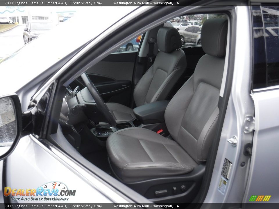 2014 Hyundai Santa Fe Limited AWD Circuit Silver / Gray Photo #16