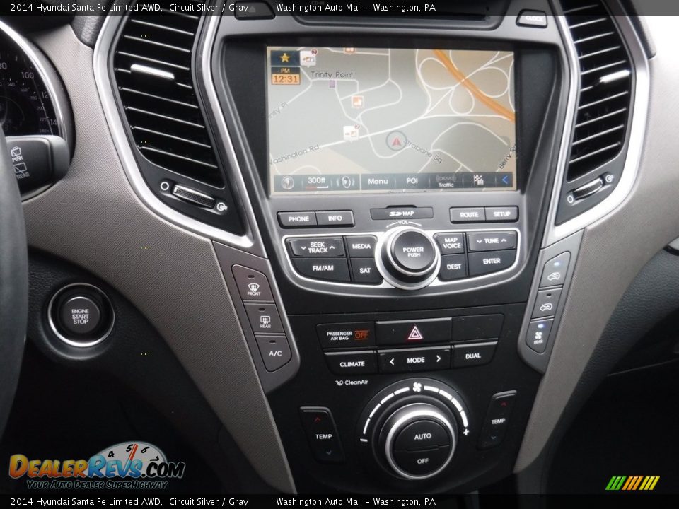 2014 Hyundai Santa Fe Limited AWD Circuit Silver / Gray Photo #18
