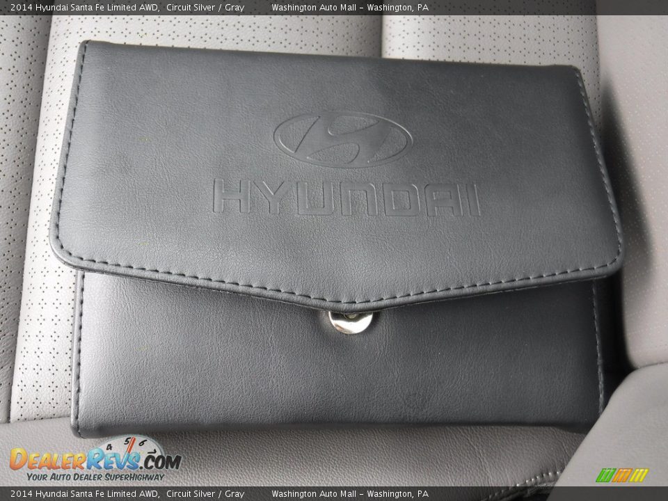 2014 Hyundai Santa Fe Limited AWD Circuit Silver / Gray Photo #27