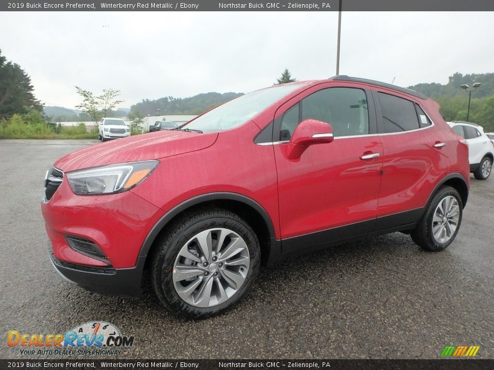 2019 Buick Encore Preferred Winterberry Red Metallic / Ebony Photo #1