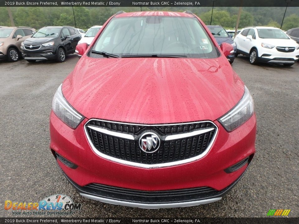 2019 Buick Encore Preferred Winterberry Red Metallic / Ebony Photo #2