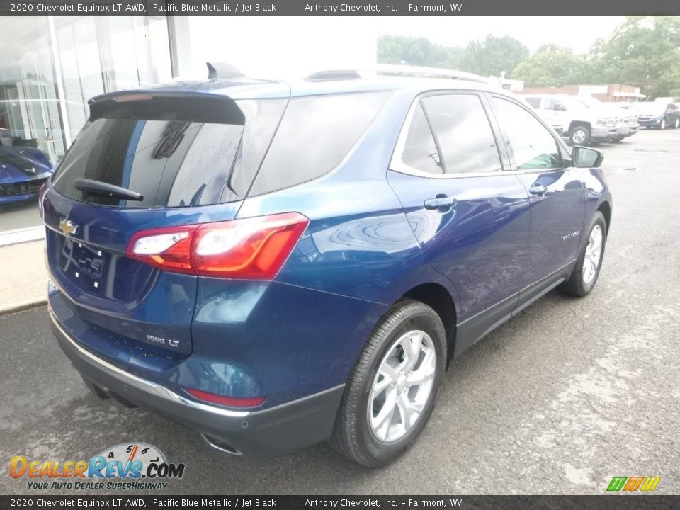 2020 Chevrolet Equinox LT AWD Pacific Blue Metallic / Jet Black Photo #4