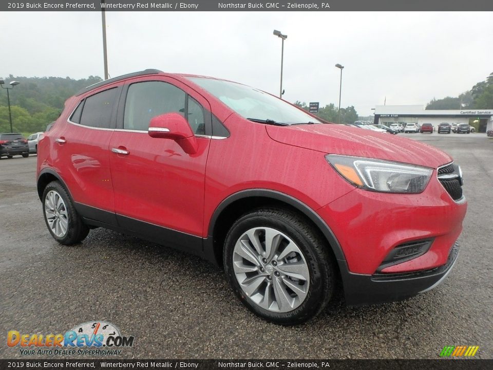 2019 Buick Encore Preferred Winterberry Red Metallic / Ebony Photo #3