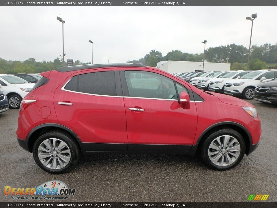 2019 Buick Encore Preferred Winterberry Red Metallic / Ebony Photo #4