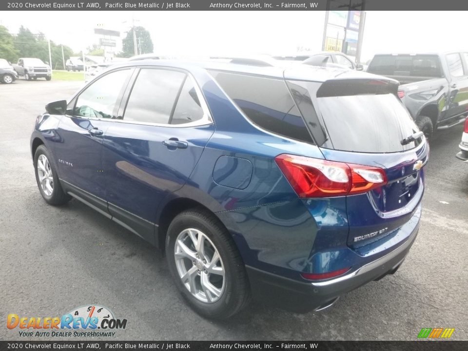 2020 Chevrolet Equinox LT AWD Pacific Blue Metallic / Jet Black Photo #6