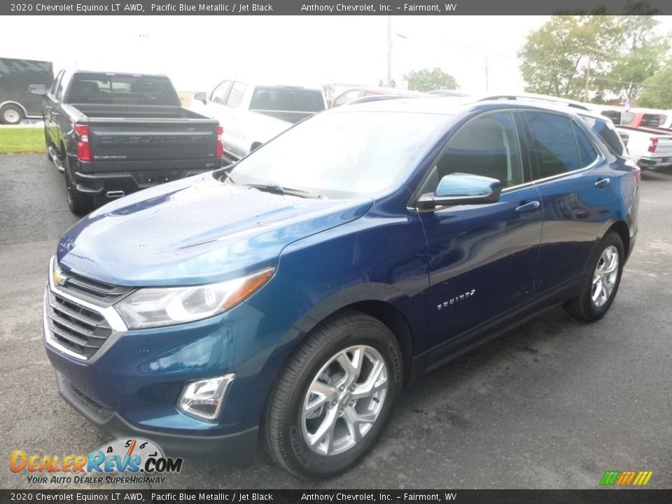 2020 Chevrolet Equinox LT AWD Pacific Blue Metallic / Jet Black Photo #7