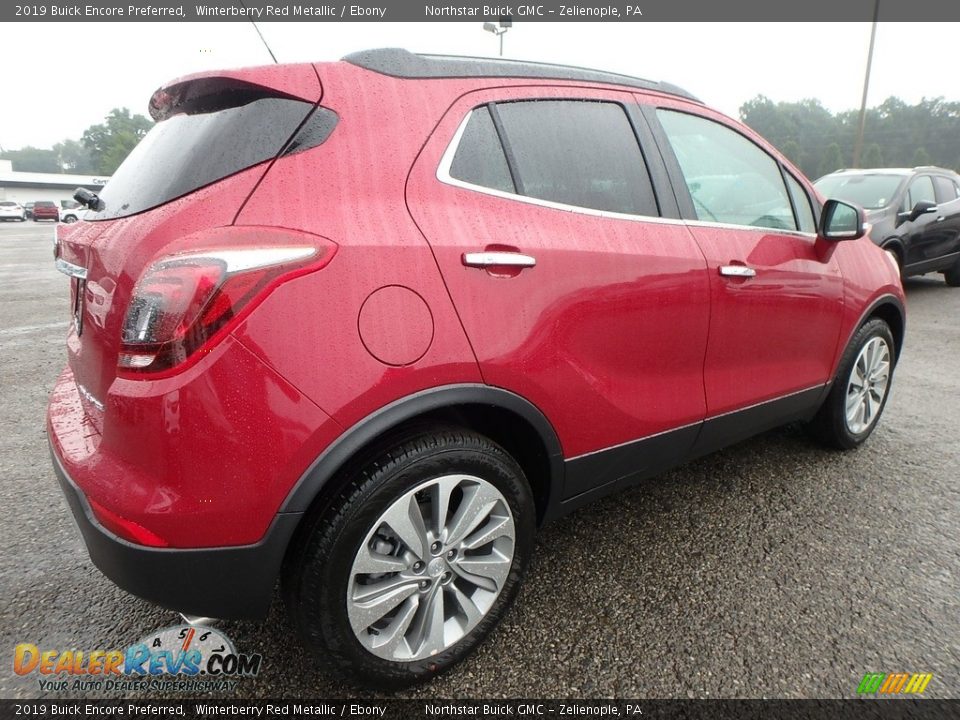 2019 Buick Encore Preferred Winterberry Red Metallic / Ebony Photo #5