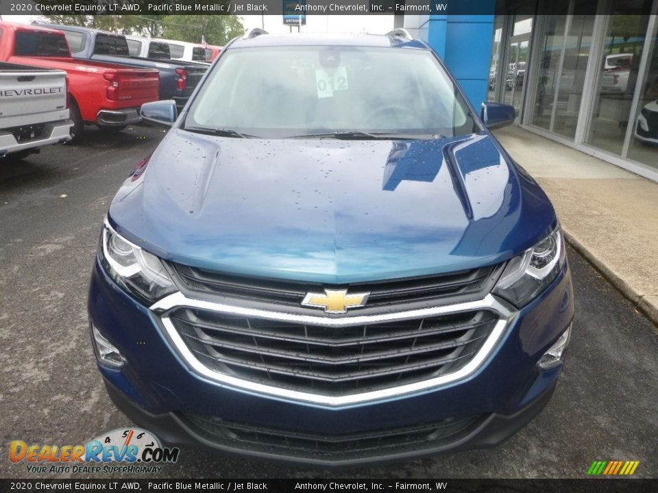 2020 Chevrolet Equinox LT AWD Pacific Blue Metallic / Jet Black Photo #8