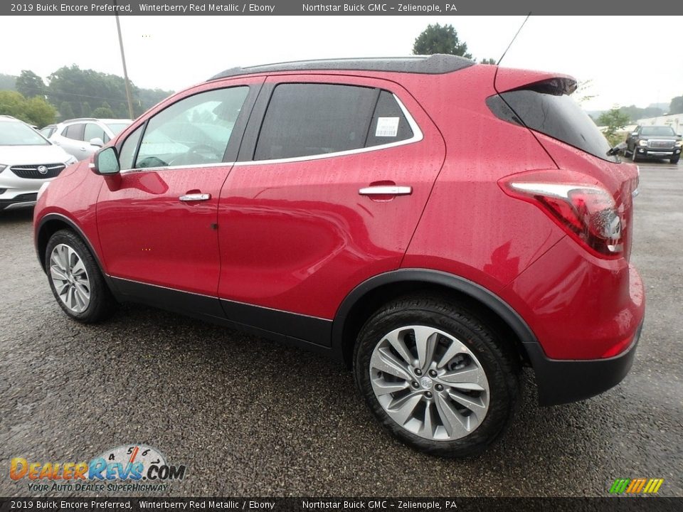 2019 Buick Encore Preferred Winterberry Red Metallic / Ebony Photo #8