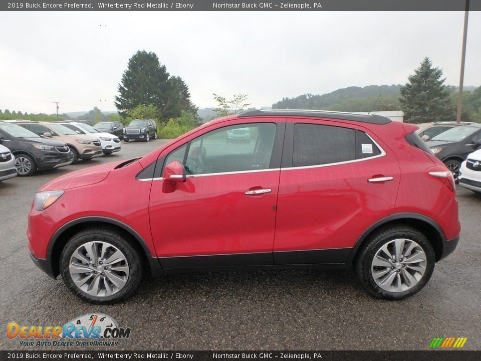 2019 Buick Encore Preferred Winterberry Red Metallic / Ebony Photo #9