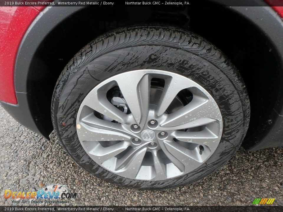 2019 Buick Encore Preferred Winterberry Red Metallic / Ebony Photo #10