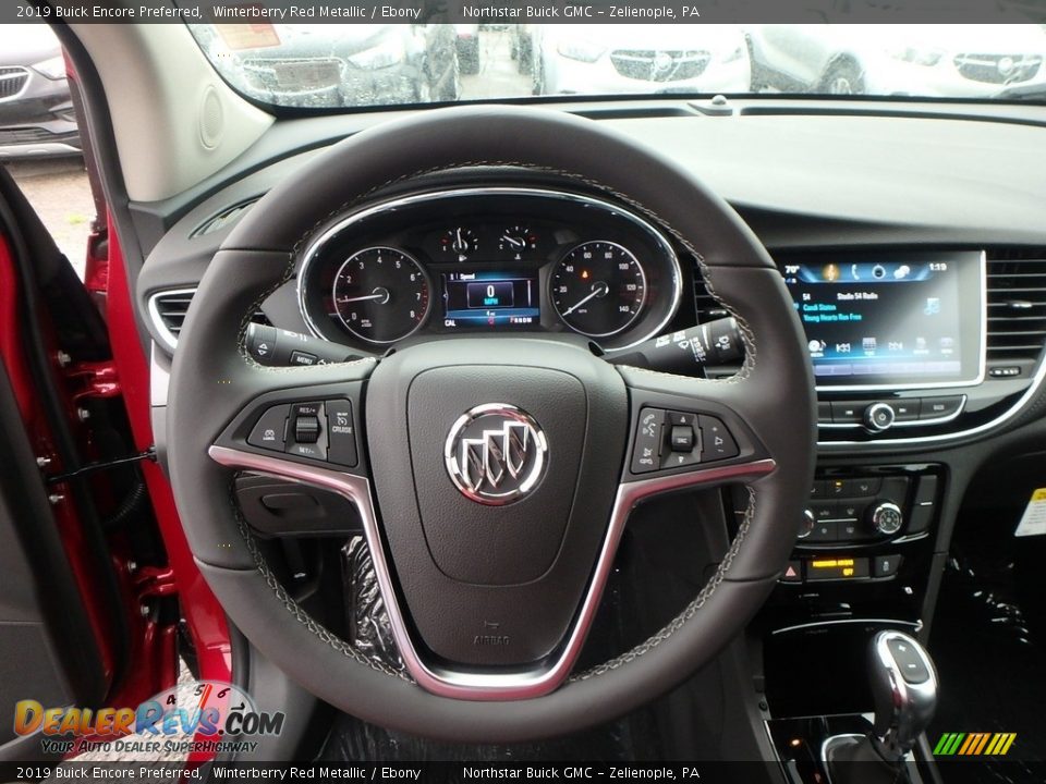 2019 Buick Encore Preferred Winterberry Red Metallic / Ebony Photo #17
