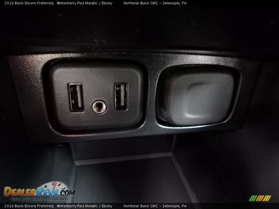 2019 Buick Encore Preferred Winterberry Red Metallic / Ebony Photo #20
