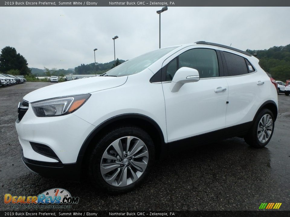 2019 Buick Encore Preferred Summit White / Ebony Photo #1