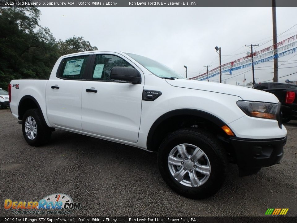 Oxford White 2019 Ford Ranger STX SuperCrew 4x4 Photo #8