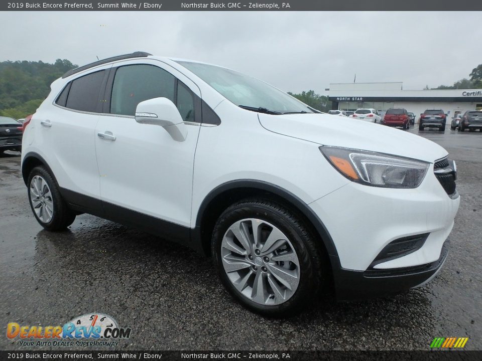 2019 Buick Encore Preferred Summit White / Ebony Photo #3