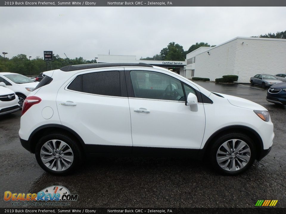 2019 Buick Encore Preferred Summit White / Ebony Photo #4