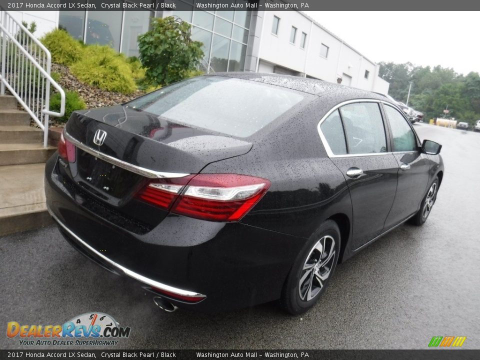 2017 Honda Accord LX Sedan Crystal Black Pearl / Black Photo #9