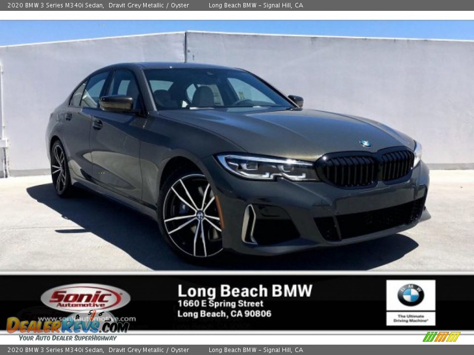2020 BMW 3 Series M340i Sedan Dravit Grey Metallic / Oyster Photo #1