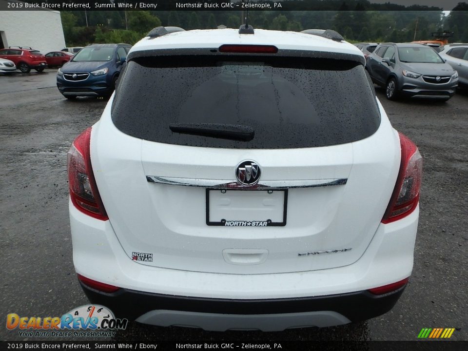 2019 Buick Encore Preferred Summit White / Ebony Photo #6