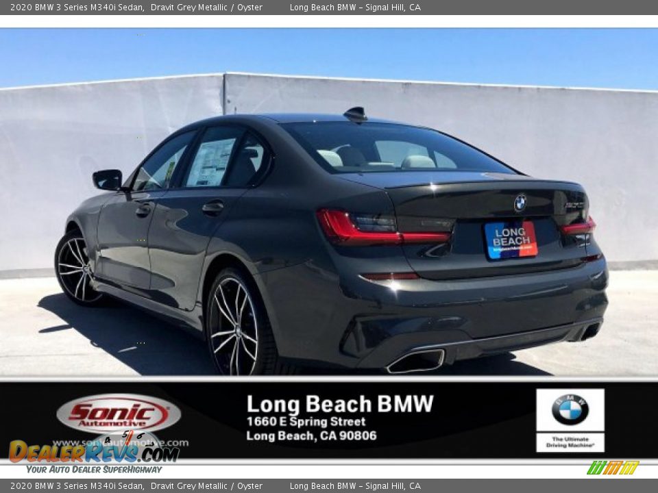 2020 BMW 3 Series M340i Sedan Dravit Grey Metallic / Oyster Photo #2