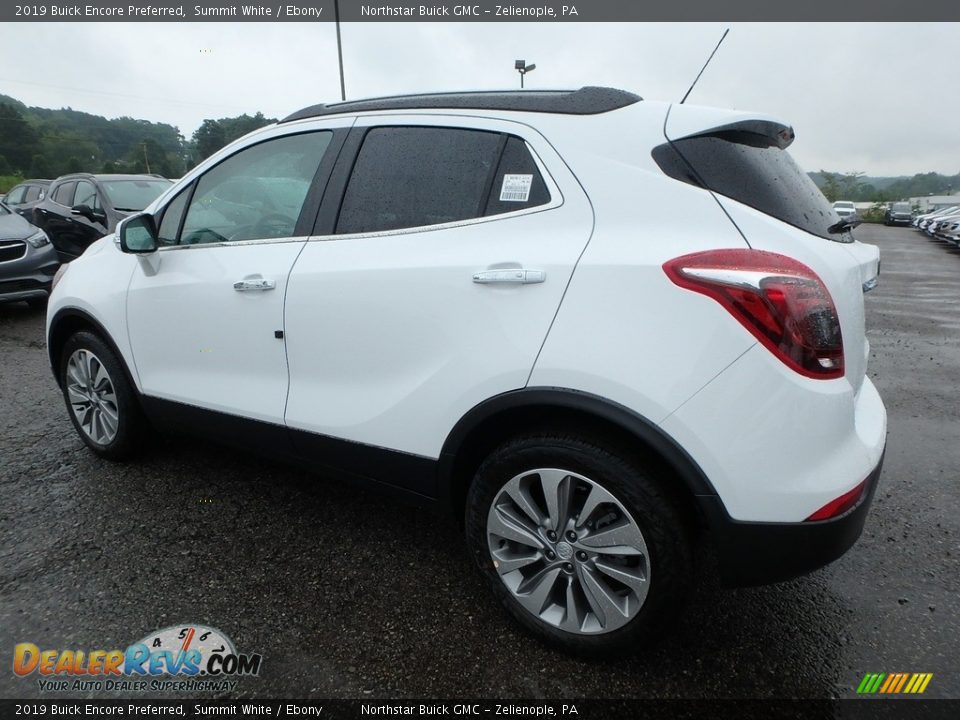2019 Buick Encore Preferred Summit White / Ebony Photo #8