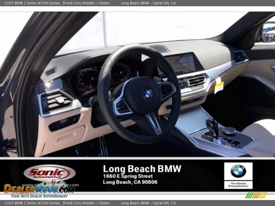 2020 BMW 3 Series M340i Sedan Dravit Grey Metallic / Oyster Photo #4