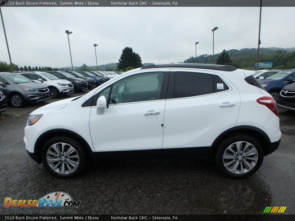 2019 Buick Encore Preferred Summit White / Ebony Photo #9
