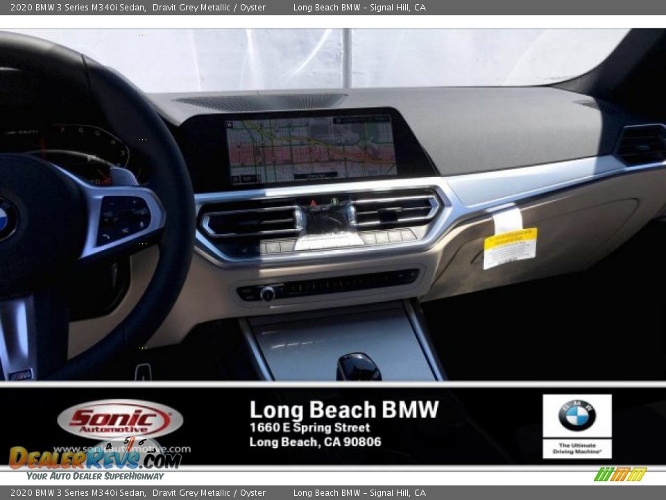 2020 BMW 3 Series M340i Sedan Dravit Grey Metallic / Oyster Photo #5