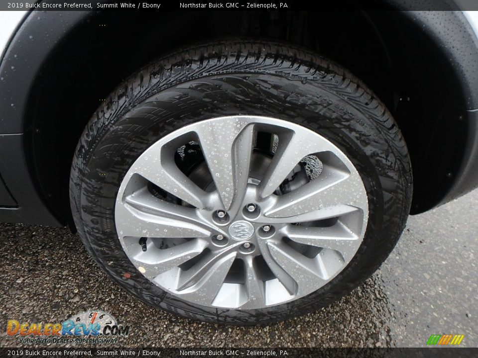 2019 Buick Encore Preferred Summit White / Ebony Photo #10