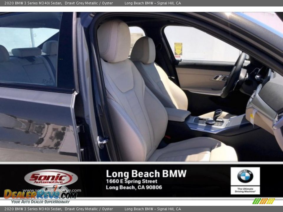 2020 BMW 3 Series M340i Sedan Dravit Grey Metallic / Oyster Photo #7