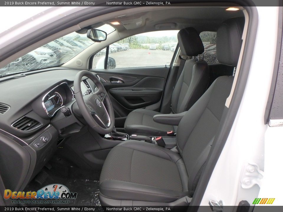 2019 Buick Encore Preferred Summit White / Ebony Photo #13