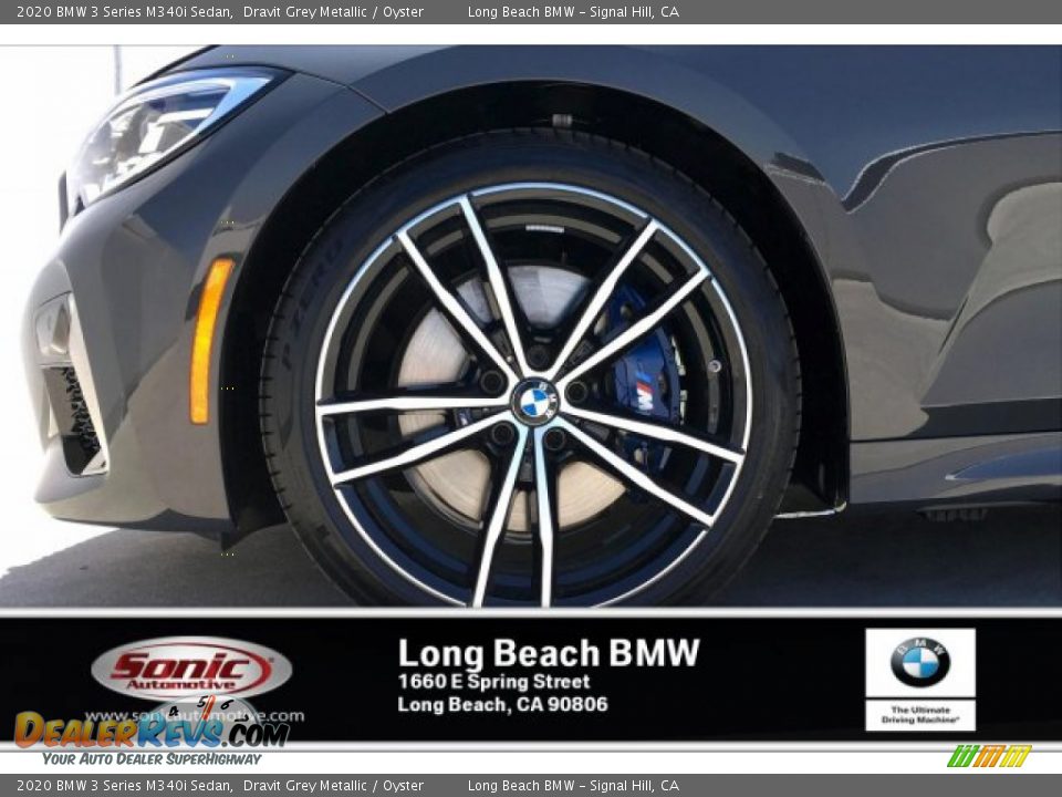 2020 BMW 3 Series M340i Sedan Dravit Grey Metallic / Oyster Photo #9