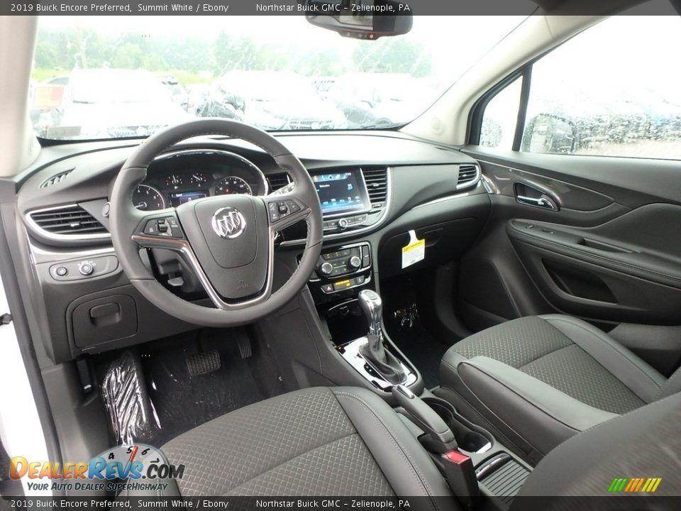 2019 Buick Encore Preferred Summit White / Ebony Photo #15