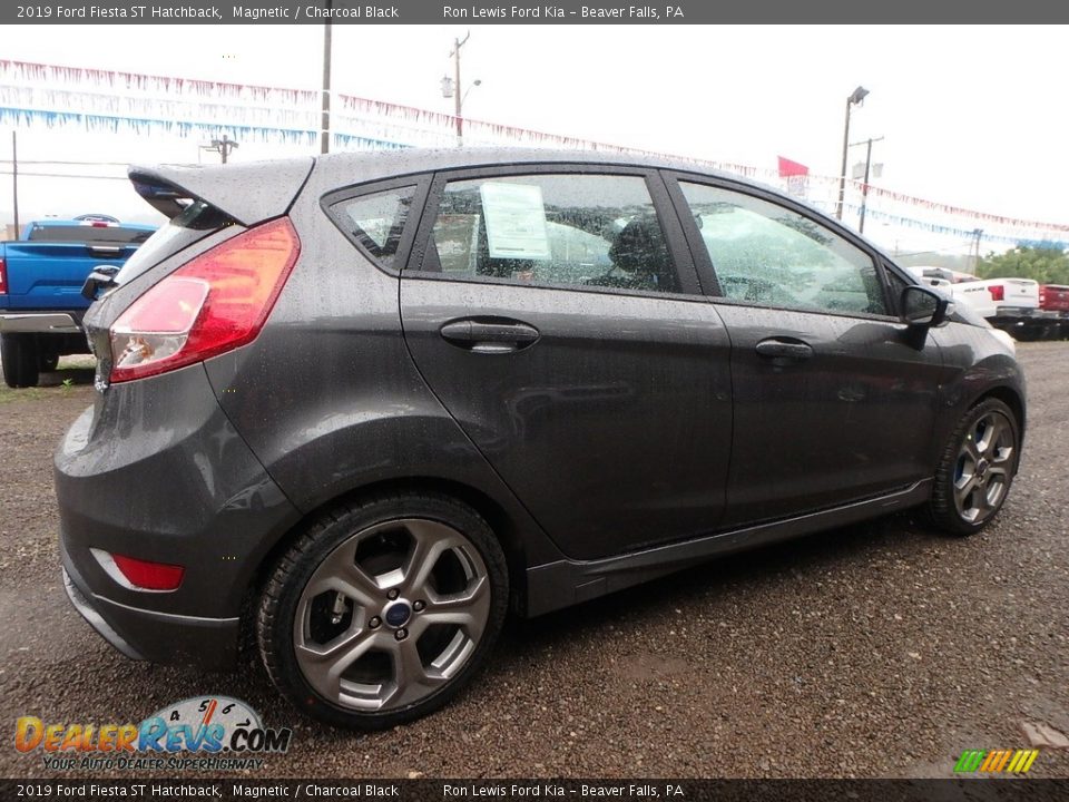 2019 Ford Fiesta ST Hatchback Magnetic / Charcoal Black Photo #2